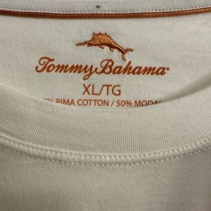 Tommy Bahama long sleeve T shirt White